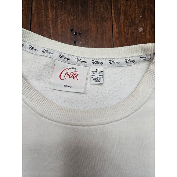 CRUELLA MOVIE PROMO SWEATSHIRT WOMANS MEDIUM - Picture 3 of 8